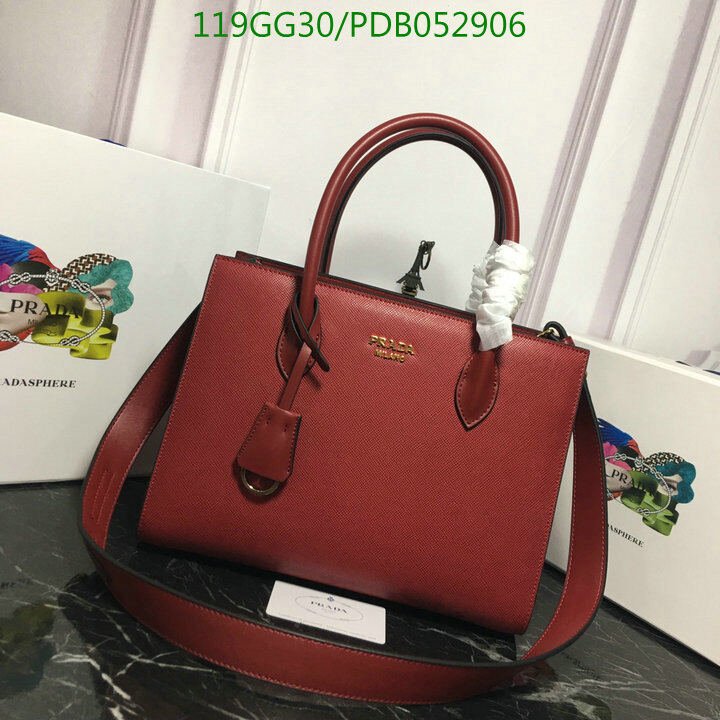 Prada Bag-(4A)-Handbag-,Code: PDB052906,$ 155USD