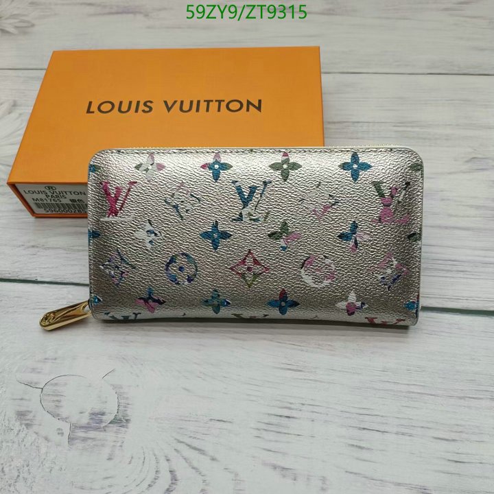 LV Bags-(4A)-Wallet-,Code: ZT9315,$ 77USD