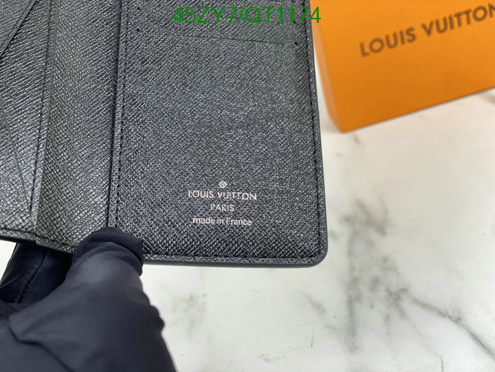 LV Bag-(4A)-Wallet- Code: QT1174 $ 59USD