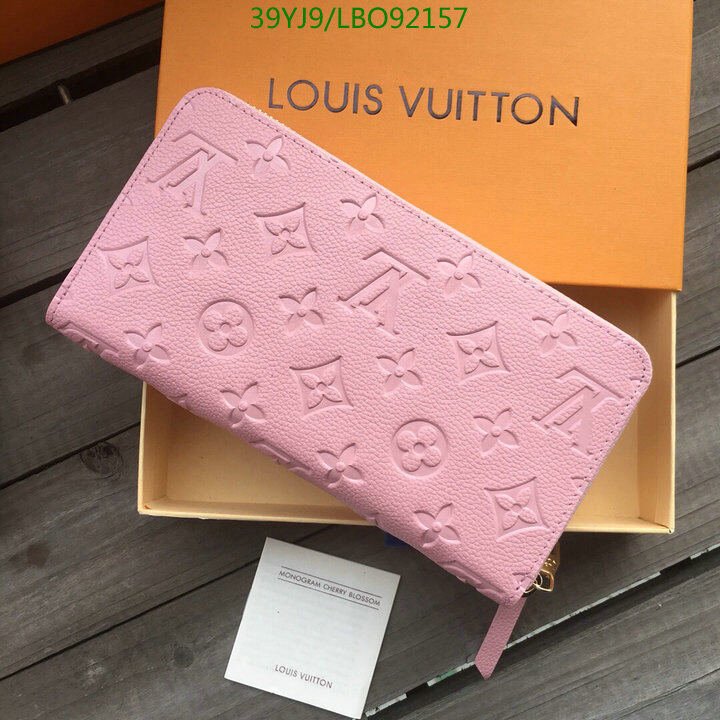 LV Bags-(4A)-Wallet-,Code: LB092157,