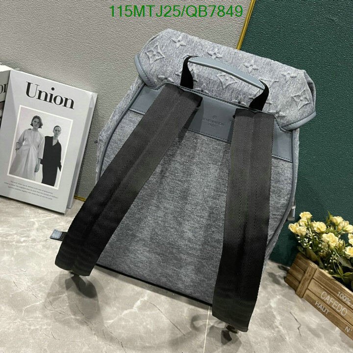 LV Bag-(4A)-Backpack- Code: QB7849 $ 150USD