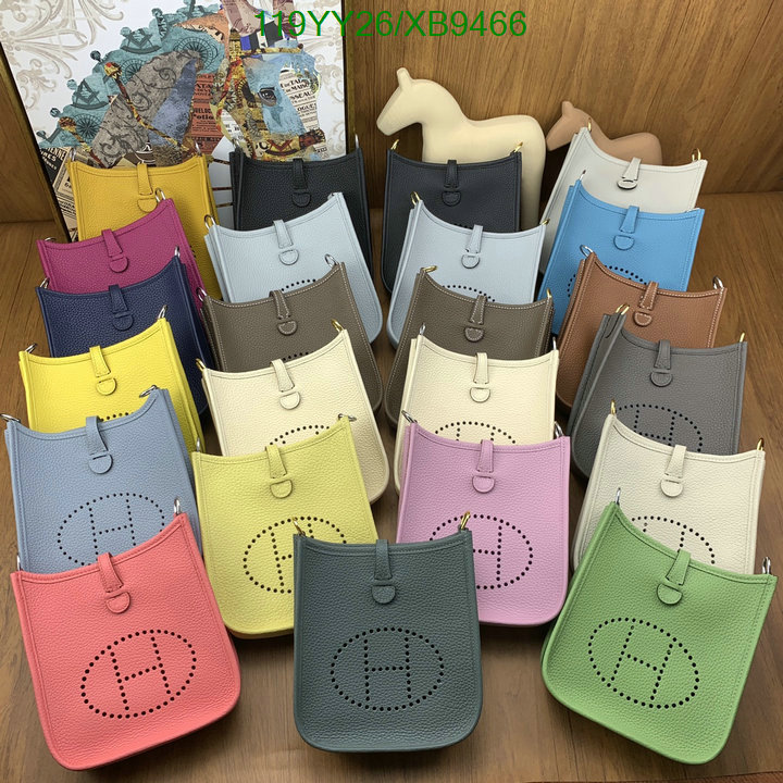 Hermes Bag-(4A)-Evelyne- Code: XB9466 $ 155USD
