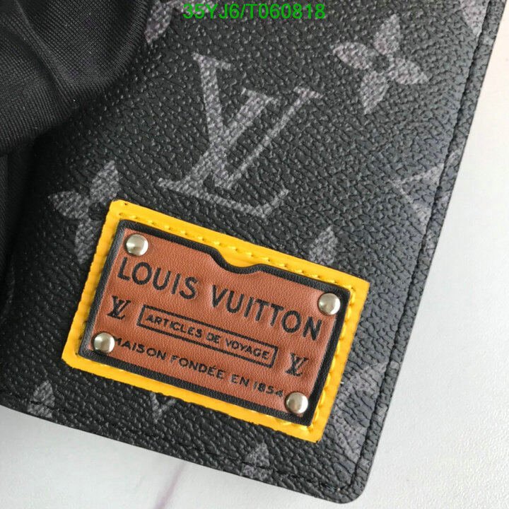 LV Bags-(4A)-Wallet-,Code: T060818,$ 46USD