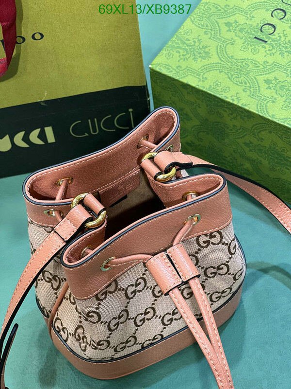 Gucci Bag-(4A)-Diagonal- Code: XB9387 $ 90USD