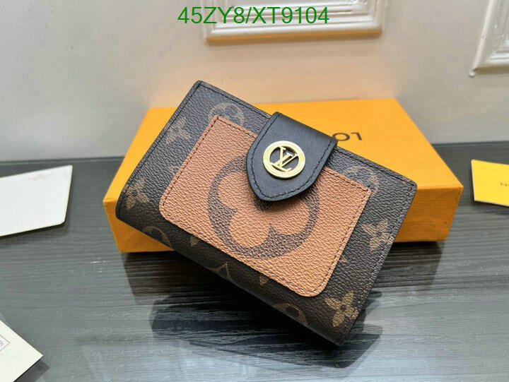 LV Bag-(4A)-Wallet- Code: XT9104 $ 59USD