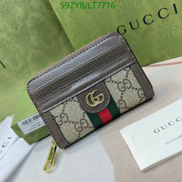 Gucci Bag-(4A)-Wallet-,Code: LT7716,$ 77USD
