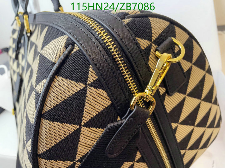 Prada Bag-(4A)-Handbag-,Code: ZB7086,$ 150USD