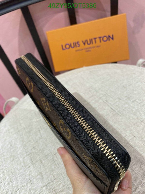 LV Bag-(4A)-Wallet- Code: QT5386 $ 64USD