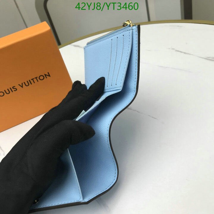 LV Bags-(4A)-Wallet-,Code: YT3460,$ 55USD