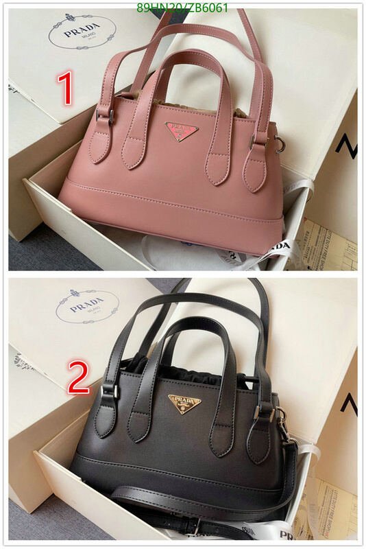 Prada Bag-(4A)-Handbag- Code: ZB6061 $ 116USD