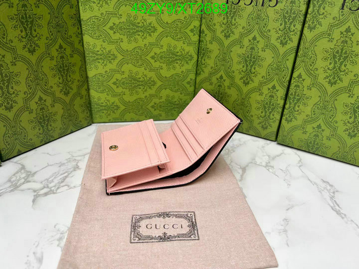 Gucci Bag-(4A)-Wallet-,Code: XT2689,$ 64USD