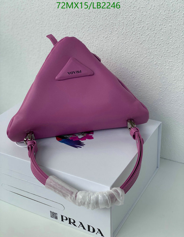 Prada Bag-(4A)-Triangle-,Code: LB2246,$ 94USD