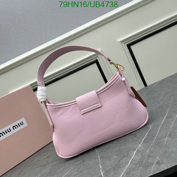 Miu Miu Bag-(4A)-Handbag- Code: UB4738 $ 103USD