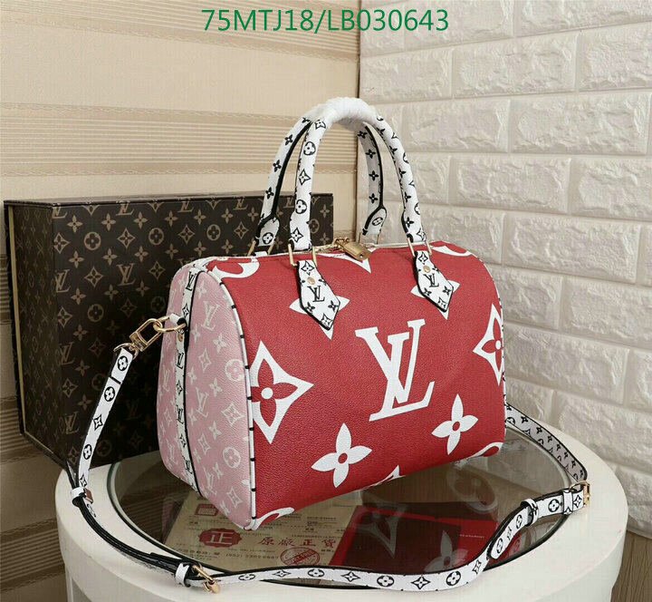 LV Bags-(4A)-Speedy-,Code: LB030643,$ 98USD