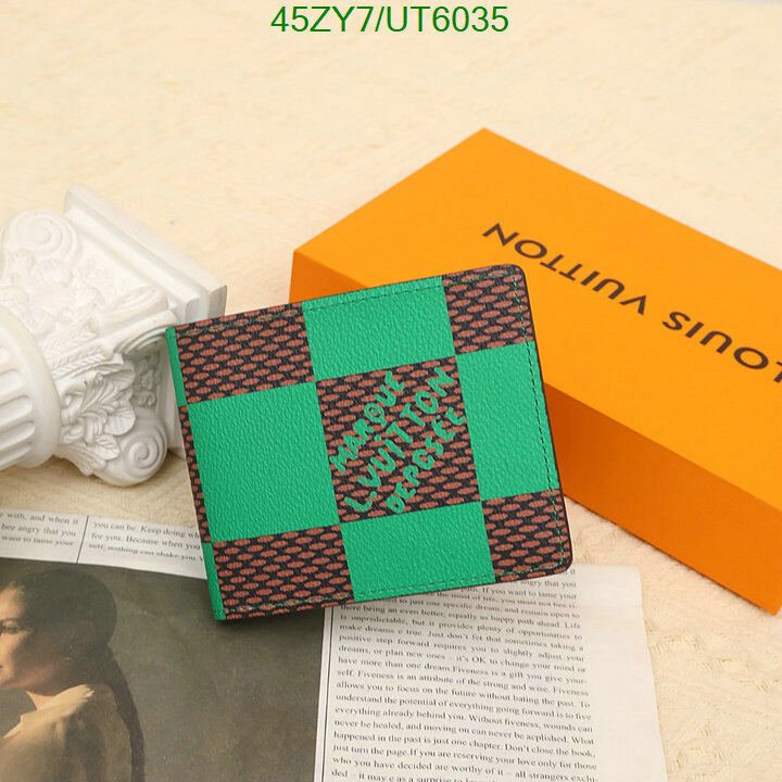 LV Bag-(4A)-Wallet- Code: UT6035 $ 59USD