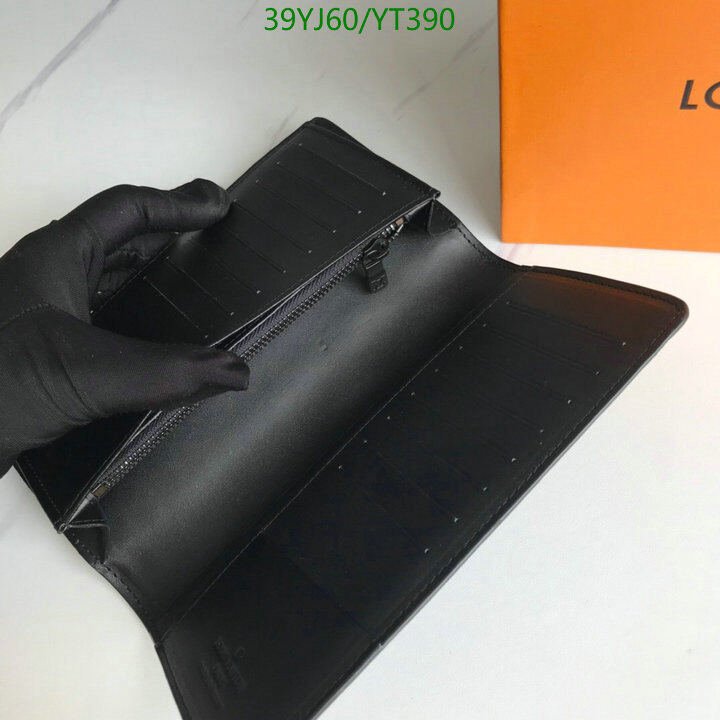 LV Bags-(4A)-Wallet-,Code: YT390,$ 51USD