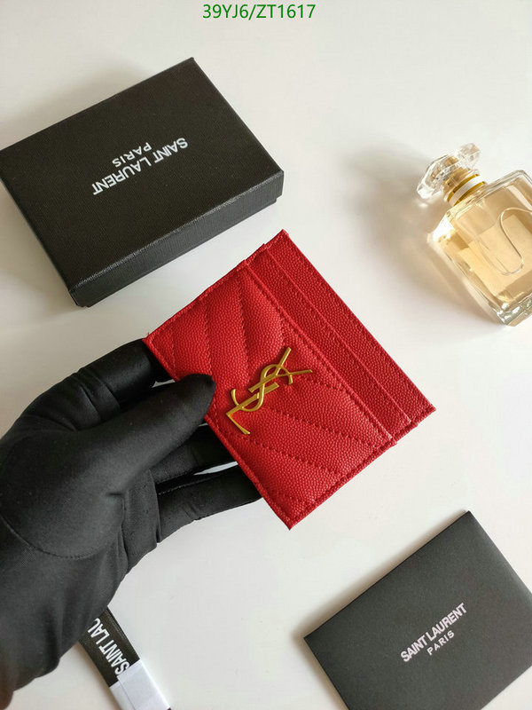 YSL Bag-(4A)-Wallet-,Code: ZT1617,$ 51USD