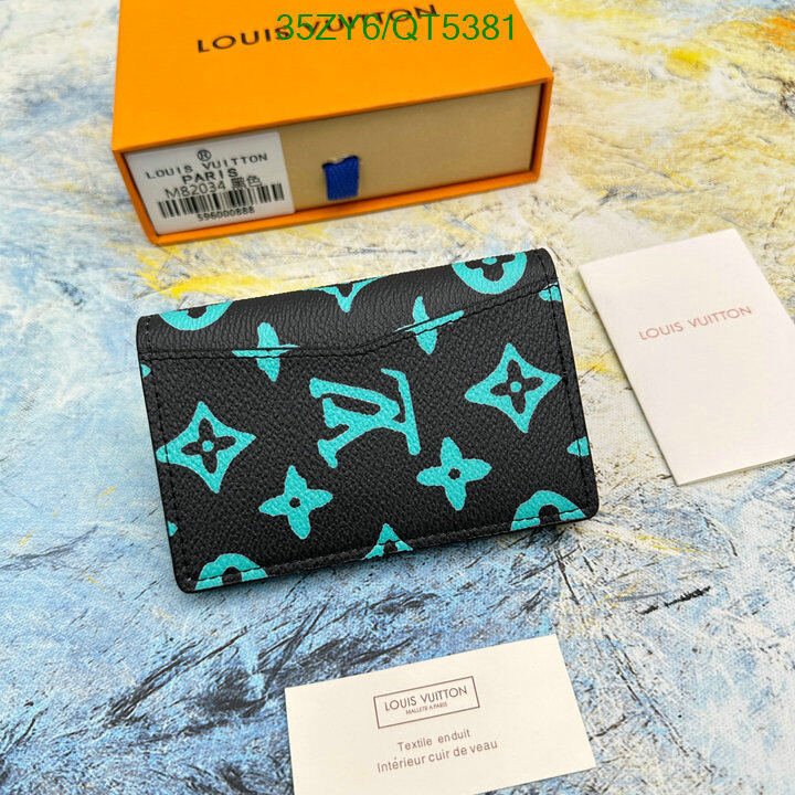 LV Bag-(4A)-Wallet- Code: QT5381 $ 46USD