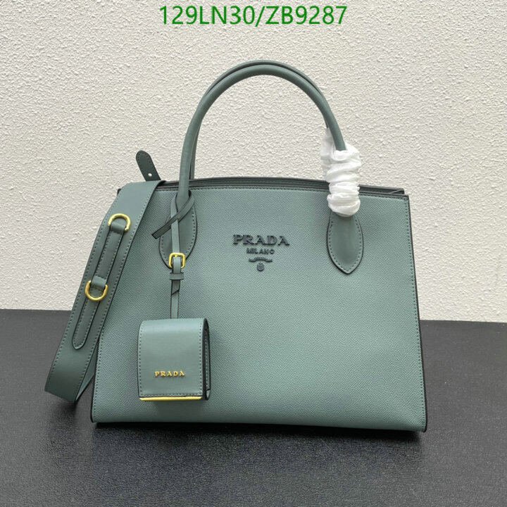 Prada Bag-(4A)-Handbag-,Code: ZB9287,$ 168USD