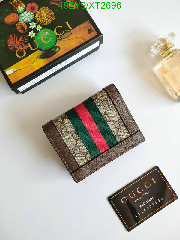Gucci Bag-(4A)-Wallet-,Code: XT2696,$ 64USD