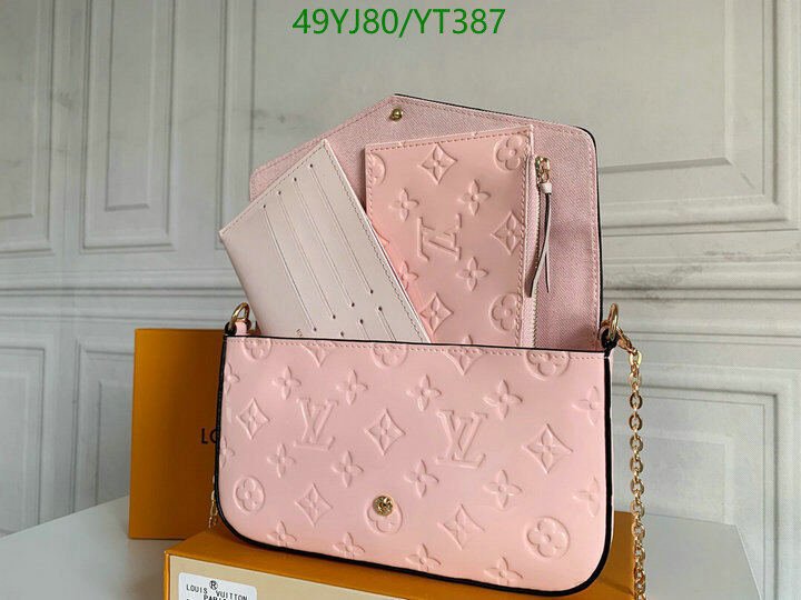 LV Bags-(4A)-Wallet-,Code: YT387,$ 64USD
