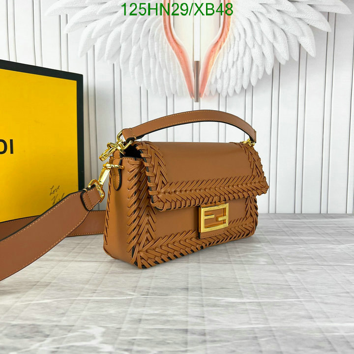 Fendi Bag-(4A)-Baguette-,Code: XB48,$ 163USD