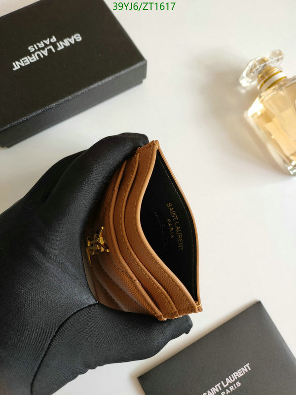 YSL Bag-(4A)-Wallet-,Code: ZT1617,$ 51USD