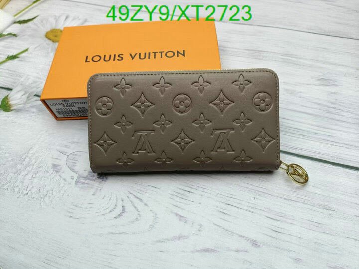 LV Bags-(4A)-Wallet-,Code: XT2723,$ 64USD