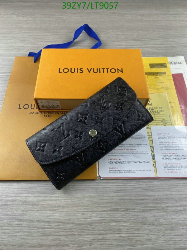 LV Bags-(4A)-Wallet-,Code: LT9057,$ 51USD
