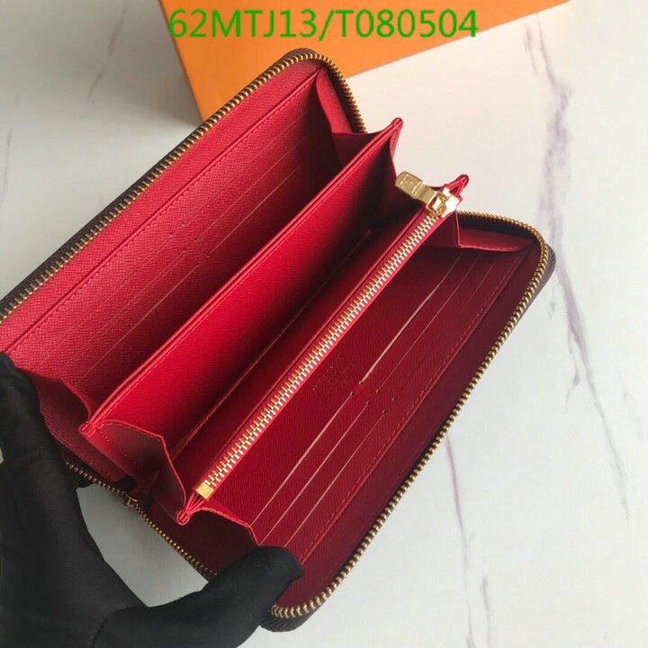 LV Bags-(4A)-Wallet-,Code: T080504,$ 81USD