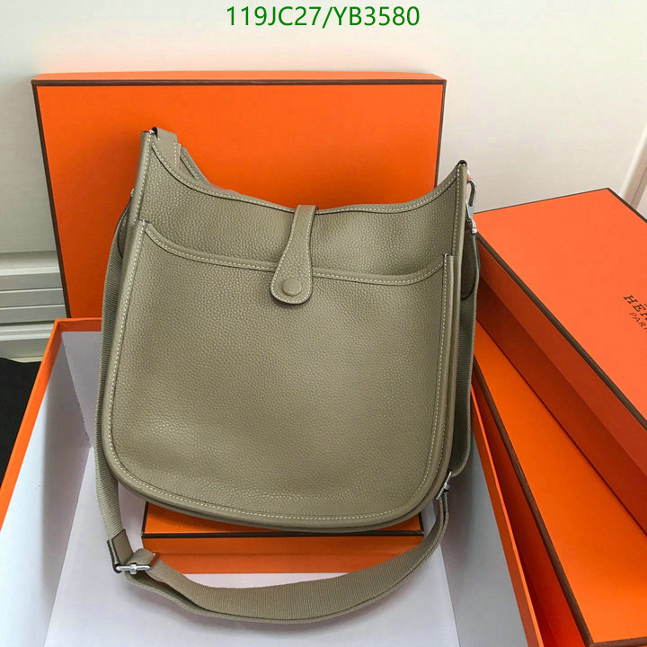 Hermes Bag-(4A)-Evelyne-,Code: YB3580,$ 155USD