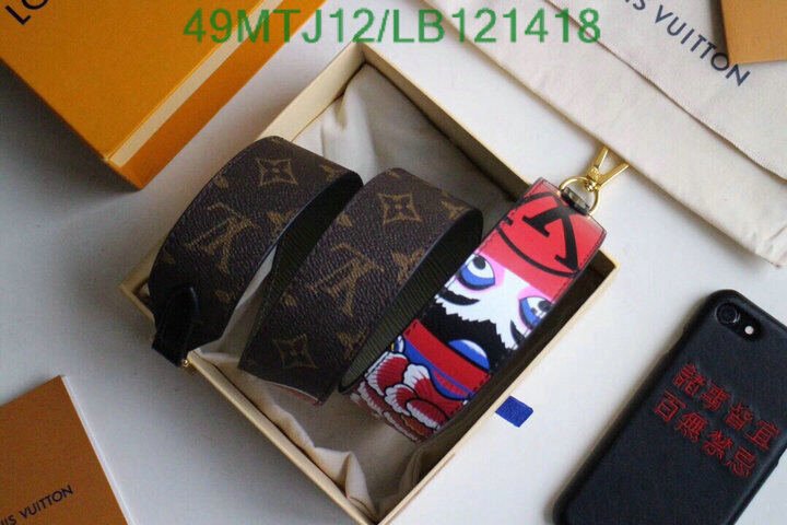 LV Bags-(4A)-Shoulder Strap-,Code: LB121418,$ 64USD