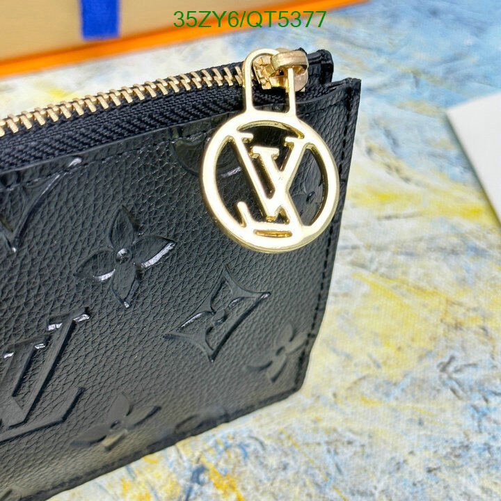 LV Bag-(4A)-Wallet- Code: QT5377 $ 46USD