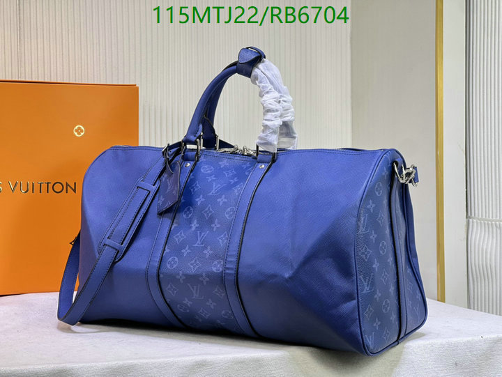LV Bags-(4A)-Keepall BandouliRe 45-50-,Code: RB6704,$ 150USD