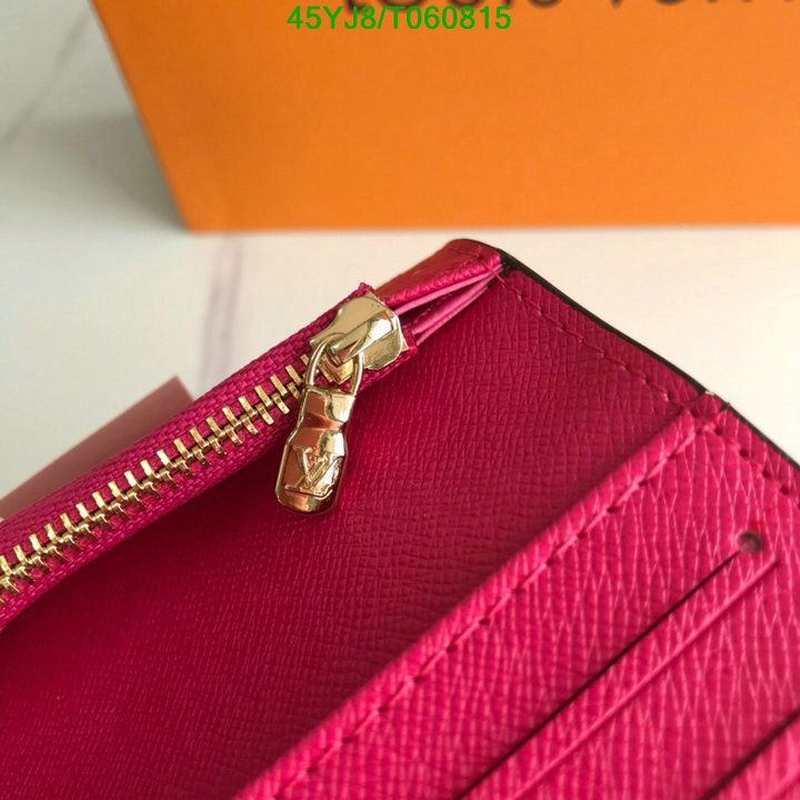 LV Bags-(4A)-Wallet-,Code: T060815,$ 55USD