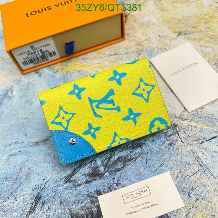 LV Bag-(4A)-Wallet- Code: QT5381 $ 46USD