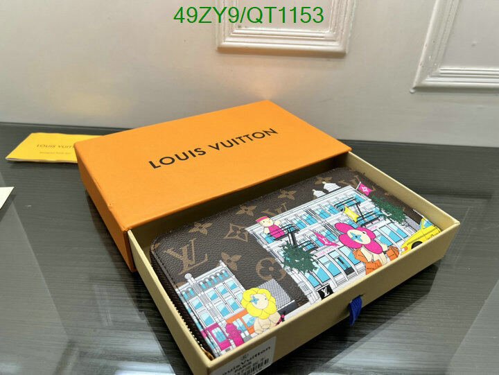 LV Bag-(4A)-Wallet- Code: QT1153 $ 64USD