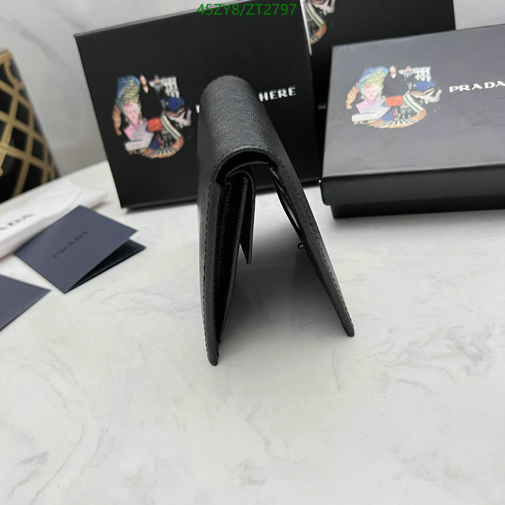 Prada Bag-(4A)-Wallet- Code: ZT2797 $ 59USD