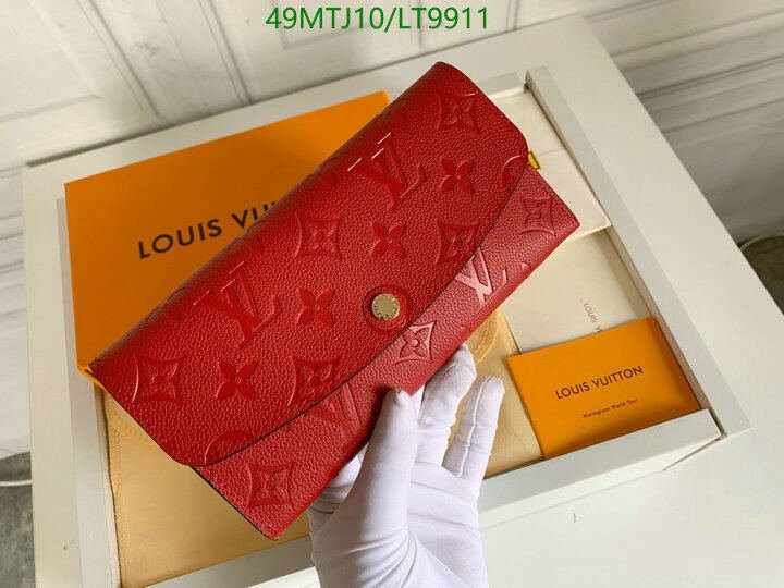 LV Bags-(4A)-Wallet-,Code: LT9911,$ 64USD