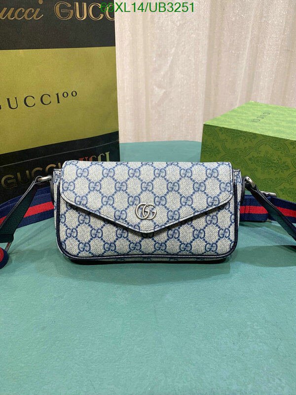 Gucci Bag-(4A)-Diagonal- Code: UB3251 $ 90USD