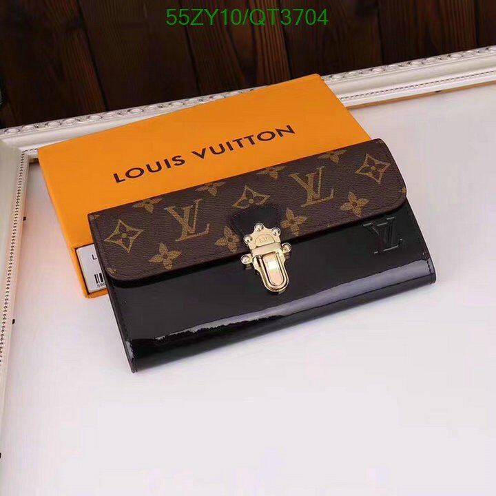 LV Bag-(4A)-Wallet- Code: QT3704 $ 72USD