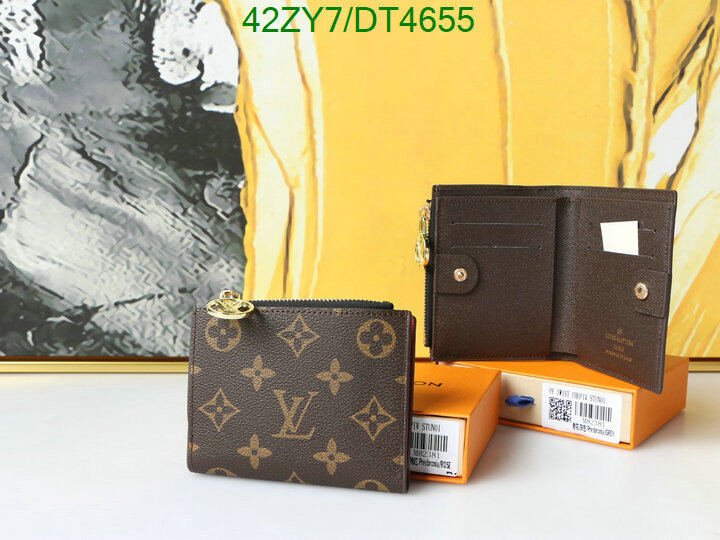 LV Bag-(4A)-Wallet- Code: DT4655 $ 55USD