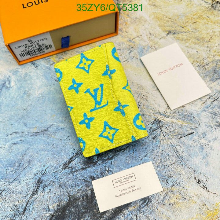 LV Bag-(4A)-Wallet- Code: QT5381 $ 46USD