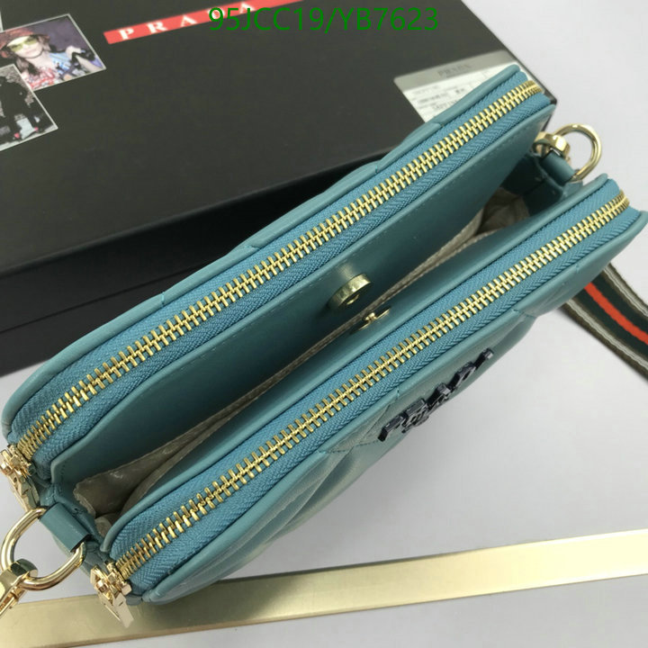 Prada Bag-(4A)-Diagonal-,Code: YB7623,$ 124USD