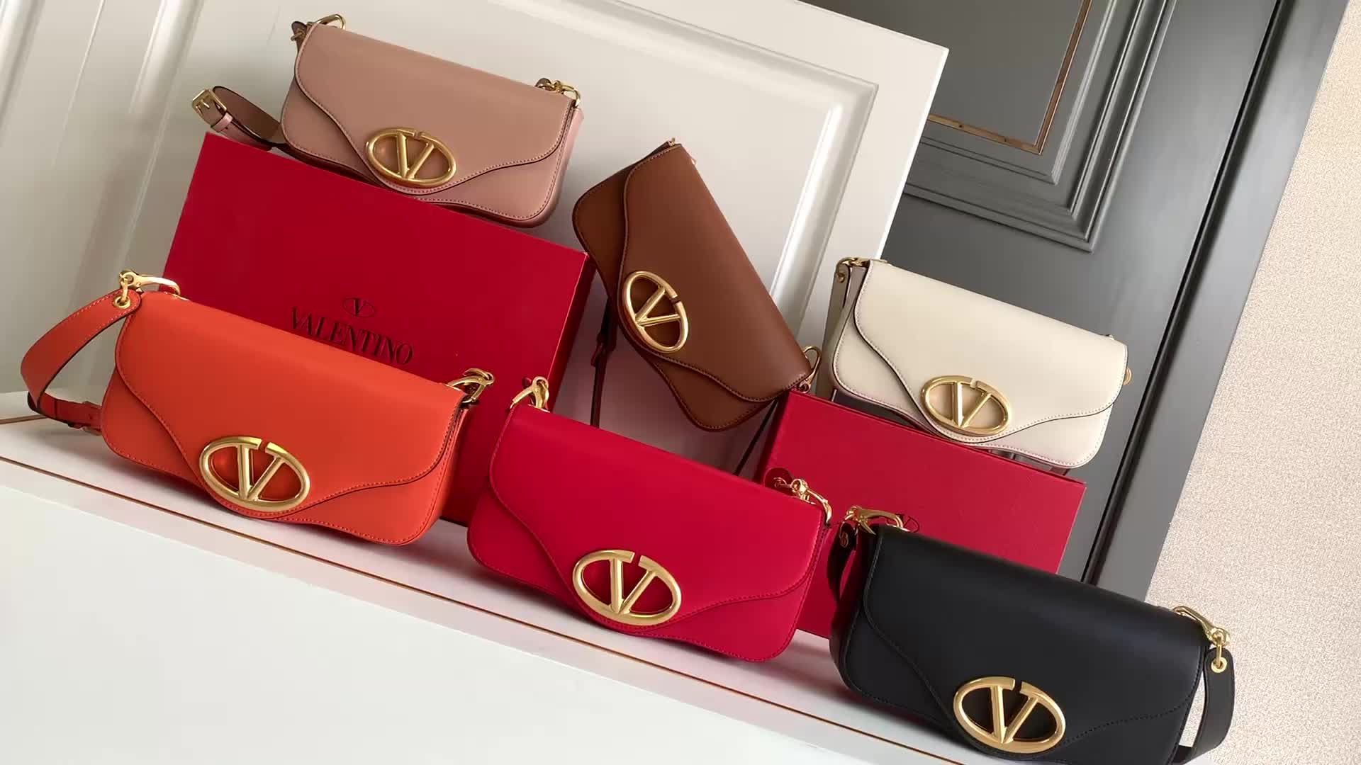 Valentino Bag-(4A)-Crossbody- Code: BB7086 $ 124USD