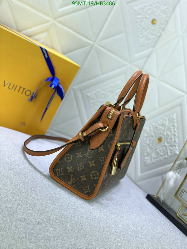 LV Bags-(4A)-Handbag Collection-,Code: HB3486,$ 124USD