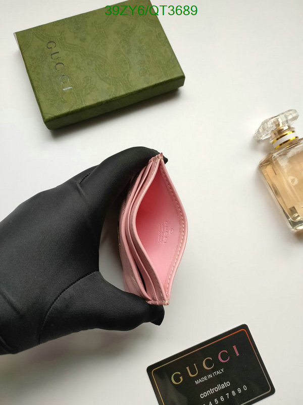 Gucci Bag-(4A)-Wallet- Code: QT3689 $ 51USD
