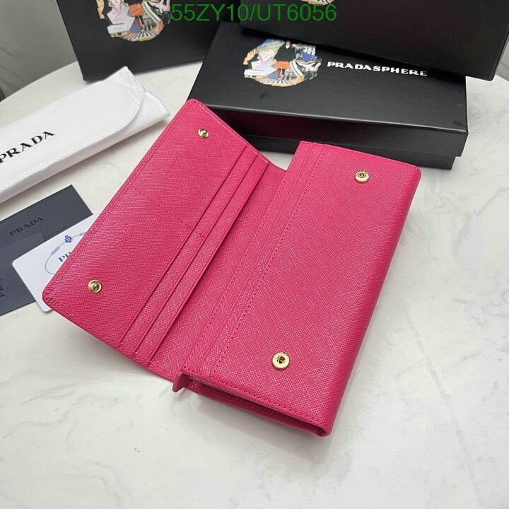 Prada Bag-(4A)-Wallet- Code: UT6056 $ 72USD