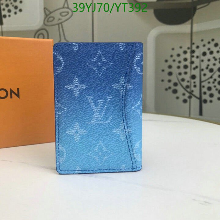 LV Bags-(4A)-Wallet-,Code: YT392,$ 51USD