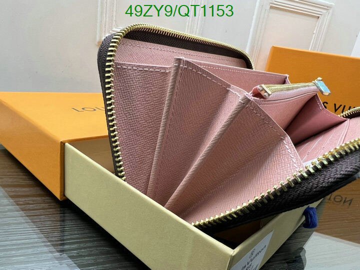 LV Bag-(4A)-Wallet- Code: QT1153 $ 64USD